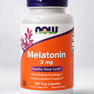 NOW Foods Melatonin 3mg – 180 Capsules