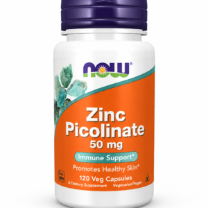 NOW Foods Zinc Picolinate 50 mg – 100 Tablets